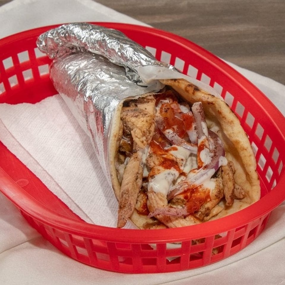Delicious Chicken Shawarma Awaits