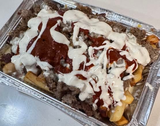 Gyro Over Fries.