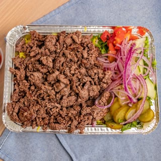Beef Shawarma Over Rice