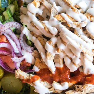 Chicken Shawarma Over Rice